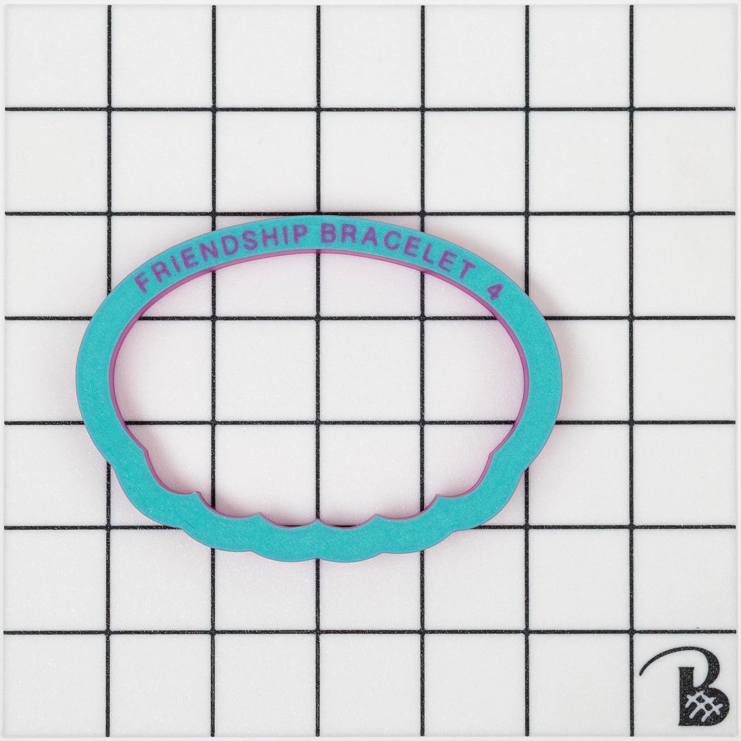 Friendship Bracelet Cookie Cutter