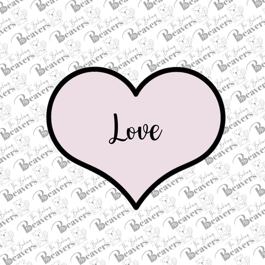 Heart (wide) Cookie Cutter