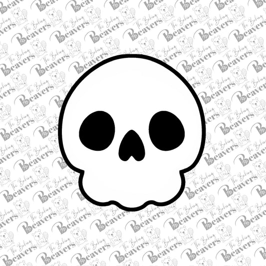 Skull (rounded) Cookie Cutter