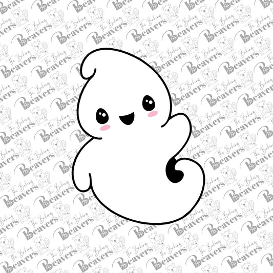 Cute Flying Ghost Cookie Cutter