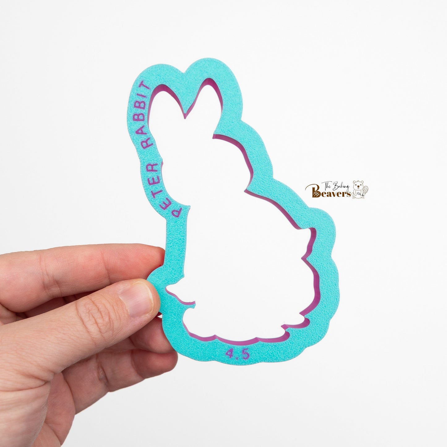 Peter Rabbit Cookie Cutter | Bunny Cookie Cutter (recommend sizing up)