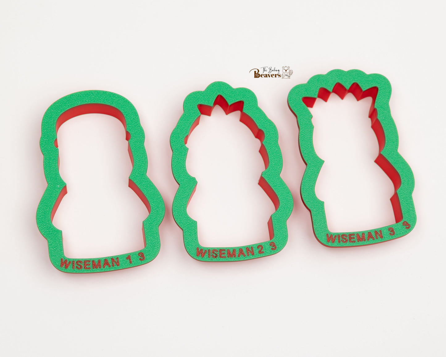 Three Wise Men Cookie Cutter Set (includes 3 cutters)